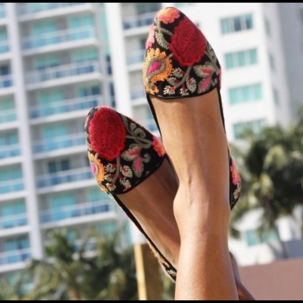 MIASHOES - CADLEY - EMBROIDERED LOAFER